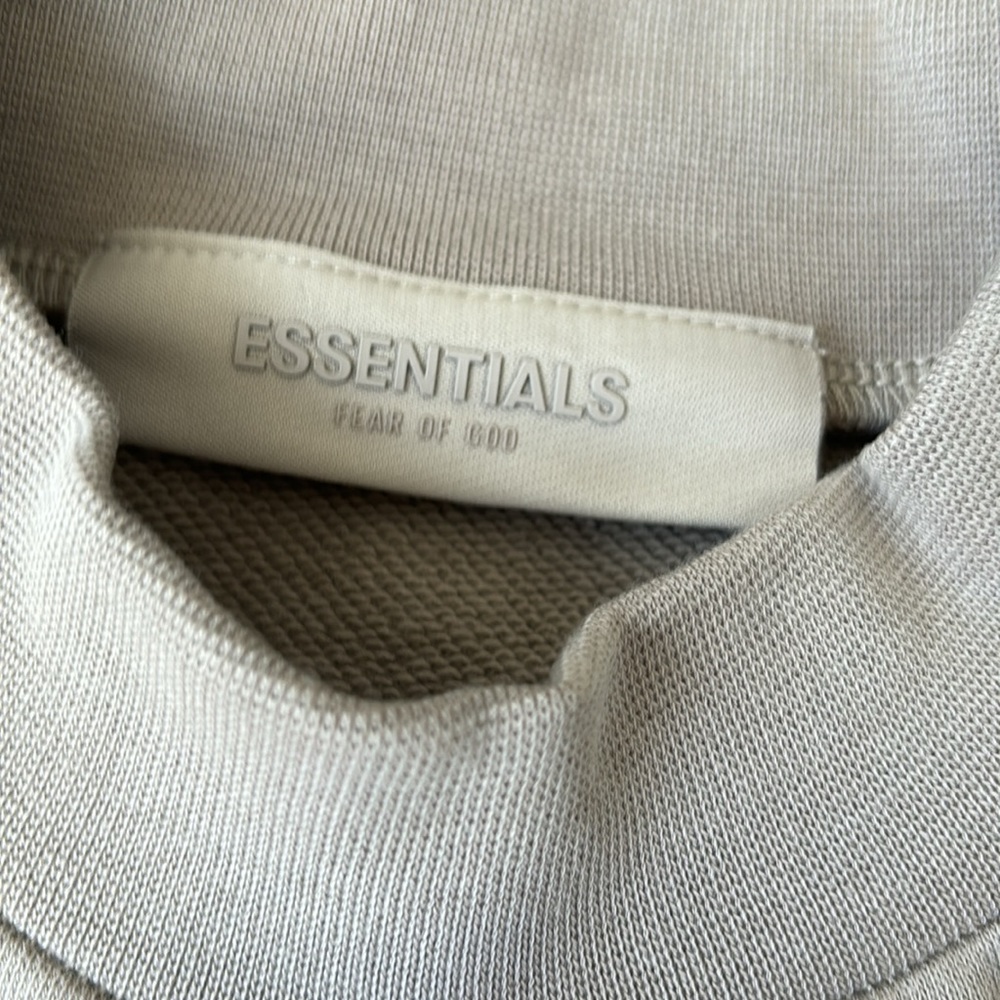 FEAR OF GOD ESSENTIALS Taupe Cotton Sweatshirt - Picture 5 of 11